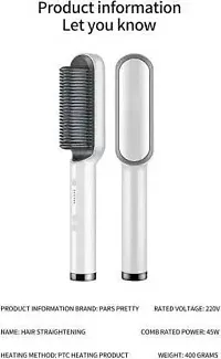 Hair Straightener Brush, Hair Straightening Iron Built with Comb Hair Straightener Brush Hair Straightener Brush&nbsp;-thumb2