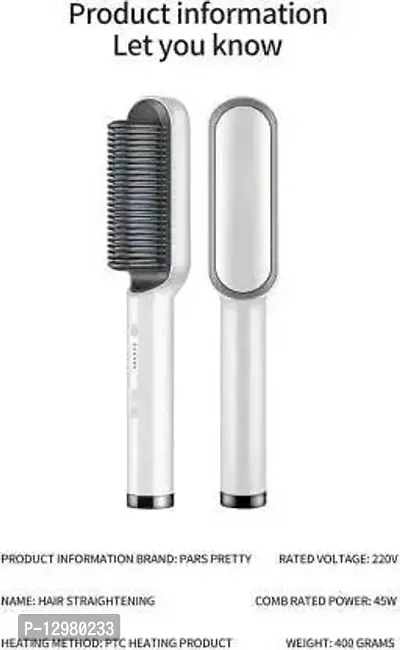 Hair Straightener Brush, Hair Straightening Iron Built with Comb Hair Straightener Brush Hair Straightener Brush&nbsp;-thumb3