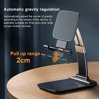 Adjustable Cell Phone Stand, Foldable Portable Phone Stand Phone Holder for Desk, Desktop Tablet Stand-thumb2