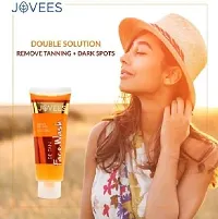 Jovees De-Tan Face Wash, Improves Skin Clarity - Pack of 4 (50 ml X 4 = 200 ml)-thumb1