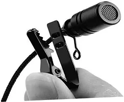 Portable External 3.5mm Hands-Free Mini Wired Collar Clip Lapel Lavalier Microphone For PC Laptop Microphone-thumb1