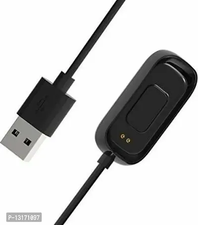 Smart Band 0.1 m Power Sharing Cable&nbsp;&nbsp;(Compatible with ONEPLUS BAND, Black, One Cable)-thumb0