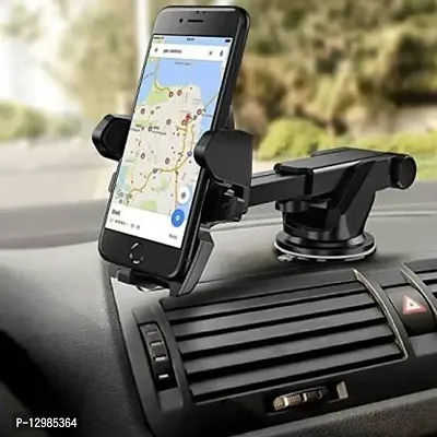 Car Mobile Holder for Dashboard, Windshield&nbsp;&nbsp;(Black)set of 1_L65-thumb2
