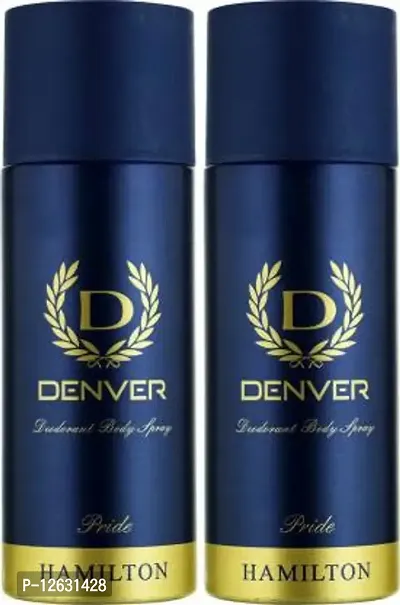 Denver Pride Combo Body Spray Deodorant Spray - For Men&nbsp;&nbsp;(330 ml, Pack of 2)-thumb0