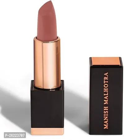 MyGlamm Hi Shine Lipstick By Manish Malhotra, French Praline (French Praline, 4 g)