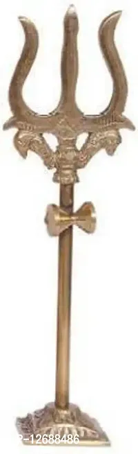 Decorative Showpiece - 9.5 cm&nbsp;&nbsp;(Brass, Brown)