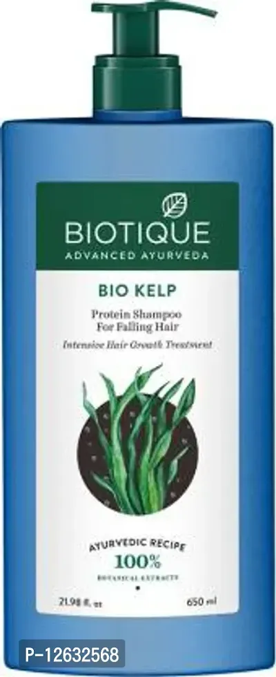 Biotique Bio Kelp Protein Shampoo For Falling Hair 650 ml Men  Women&nbsp;&nbsp;(650 ml)-thumb0