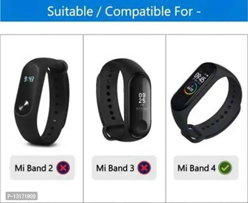 Charger for Fitness Band 0.125 m Power Sharing Cable (Compatible with MI 4 Fitness Band, One Cable 0.15 m Power Sharing Cable (Compatible with Xiaomi MI 4 Fitness Band, Black) 0.125 m Power Sharing Cable-thumb4