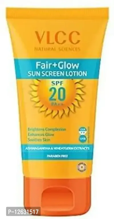 VLCC FairGlow Sun Screen Lotion SPF20 - SPF 20 PA+&nbsp;(100 ml)-thumb0