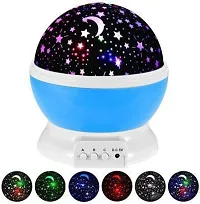 digital Star Master Dream Rotating Projection Lamp, Star Master Projector Lamp with USB Wire Turn Any Room Into A Starry Sky Colorful LED Night Lamp, Night Bulb, Night Light (Multi Color) Night Lamp Night Lamp&nbsp;&nbsp;(Multicolor)-thumb1