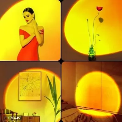 Sunset Lamp Projection, Sunset Red Projector LED Mellow Floor Lamp Sunset