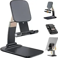 Adjustable Cell Phone Stand, Foldable Portable Phone Stand Phone Holder for Desk, Desktop Tablet Stand-thumb2