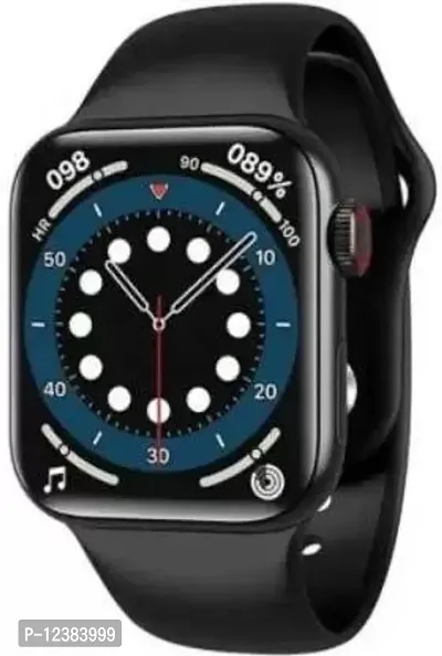 I8 PRO MAX Smartwatch&nbsp;&nbsp;(Black Strap, FREE SIZE)_SW29 - SmartWatch-thumb0
