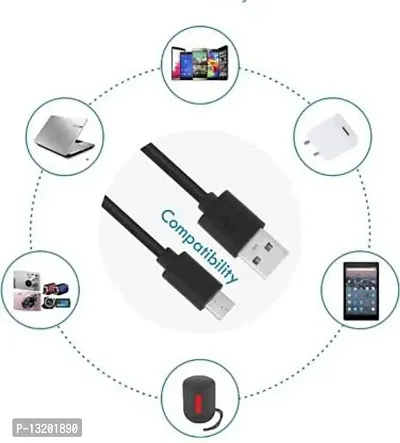 1 Mtr USB Type C Cable USB Type C Cable&nbsp;(Compatible with REDMI NOTE 7/7S/7PRO/8/8PRO, POCO F1/MI A1/A2/A3)-thumb3