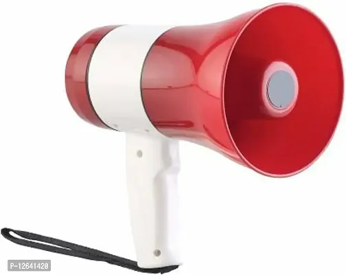 Portable 50 Watt Handled Megaphone Loud Speaker Trumpets Recording Speaker 30 Watts Handheld Megaphone with Recorder; Talk Record Play Siren Music Outdoor PA System&nbsp;&nbsp;(35 W)_MP149-MegaPhone69