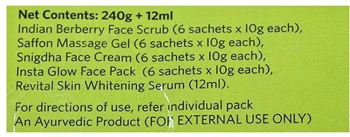 VLCC Professional Salon Series insta Glow Facial Kit Pack of 6 (6 x 41.67 g)-thumb2