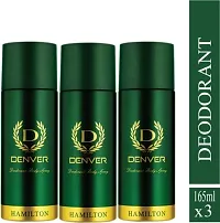 Denver Hamilton Deo Body Spray Deodorant Spray (495 ml, Pack of 3)-thumb1