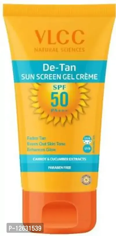 VLCC DE TAN SPF 50 SUNSCREEN GEL CR??EME - SPF 50 PA+++&nbsp;&nbsp;(100 g)