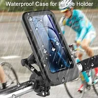 Bike Mobile Holder&nbsp;&nbsp;(Black)  - Waterproof Mobile Phone Holder Case-thumb1