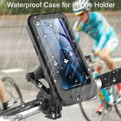 Bike Mobile Holder&nbsp;&nbsp;(Black)  - Waterproof Mobile Phone Holder Case-thumb2
