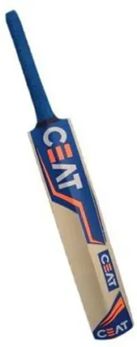 CEAT Bat Poplar Willow Cricket Bat, Size-Full (Suitable For Tennis Ball Only)-thumb2