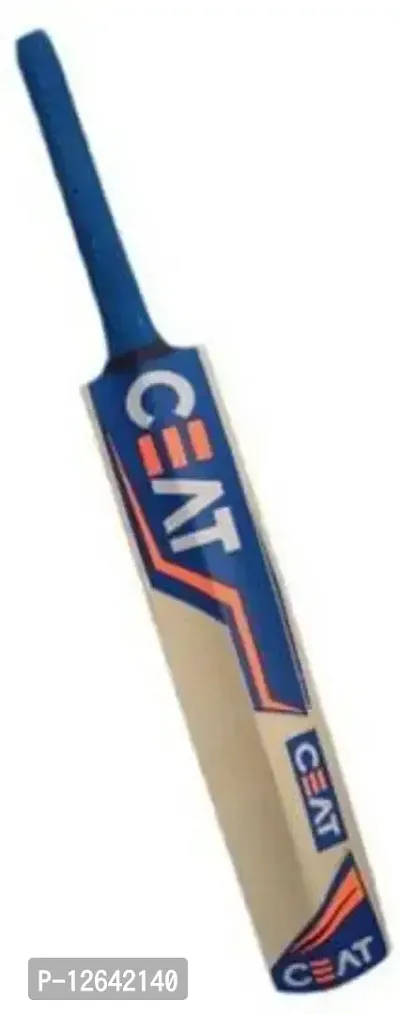 CEAT Bat Poplar Willow Cricket Bat, Size-Full (Suitable For Tennis Ball Only)-thumb3