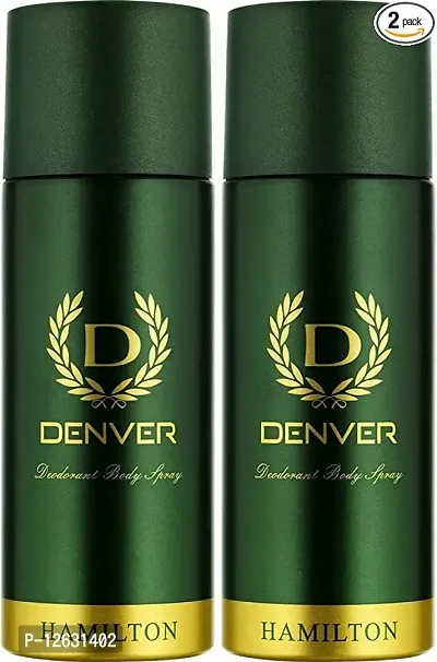 Denver Hamilton Deodorant for Men, 165ml (Pack of 2)