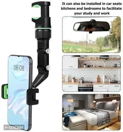 Car Rearview Mirror Mount Stand Clip Multi-Function ,Adjustable-thumb0
