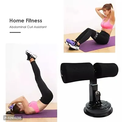 Sit up Assistant Abs Workout Equipment with Foam Handle and Rubber Suction