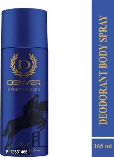 Denver Sporting Club Rider, Goal  Victor (Pack of 3) Deodorant Spray - For Men&nbsp;&nbsp;(495 ml, Pack of 3)-thumb3