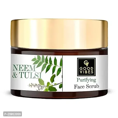 Good Vibes Purifying Face Scrub - Neem Tulsi (50 g)