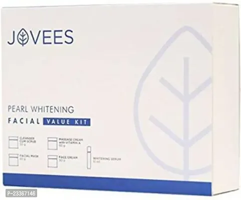 Jovees Pearl Whitening Facial Value Kitnbsp;(5 x 45 g) - 5 Product Value Kit