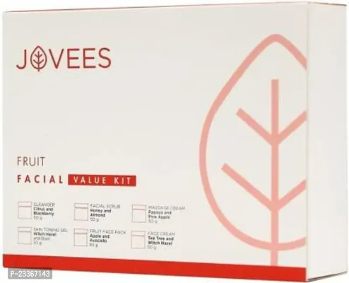 Jovees Fruit Facial Value Kitnbsp;(6 x 50 g) - 6 Product Value Kit-thumb0