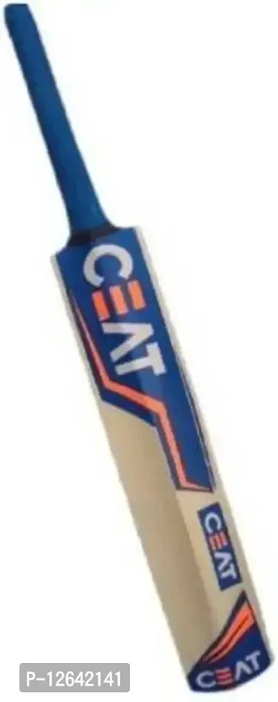 CEAT Poplar Poplar Willow Cricket Bat, Size-4  (Suitable For Tennis Ball Only)-thumb0