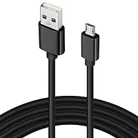 1.2 Mtr Micro USB Cable&nbsp;(Compatible with All Mobile, Black, One Cable)-thumb1