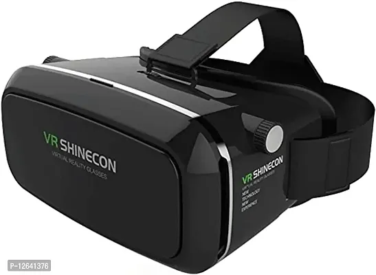 VR Glasses,Shinecon SC-G04 3D Cardboard AntiRadiation Adjustable Screen Headband_SCVR1BX323-thumb0