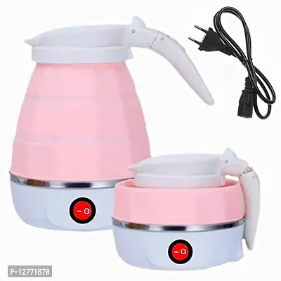 Portable Travel Electric Kettle Collapsible  Folding Fast Boiling_K23-thumb0