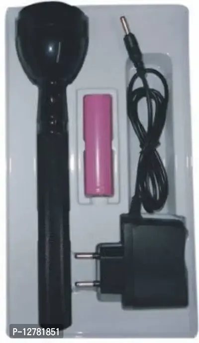 quality SUPER JY-8990 Long Range Torch (Black : Rechargeable) Torch&nbsp;&nbsp;(Black, 20.7 cm, Rechargeable)_Torch J833-thumb0
