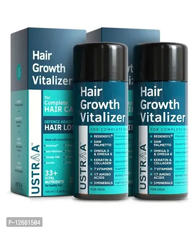 Ustraa US Hair Growth Vitalizer - 100ml (Set of 2)-thumb0