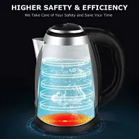 Electric Kettle Stainless Steel Water Heater Boiler with Fast Boil_K33-thumb1