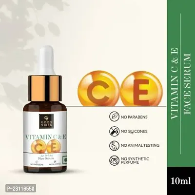 GOOD VIBES Vitamin C  E Age Defying Face Serum (10 ml)