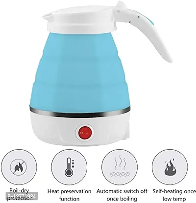 Electric  Portable Foldable 600ML Silicon Kettle Collapsible_K77-thumb4
