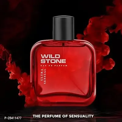 Wild Stone Ultra Sensual Long Lasting Perfume for Men, 100ml, A Sensory Treat for Casual Encounters, Aromatic Blend of Masculine Fragrances-thumb2