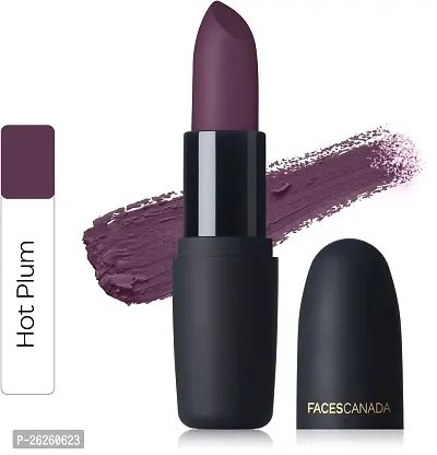 FACES CANADA Weightless Matte Lipstick Combo (Hot Plum  Buff Nude, 8 g)-thumb4