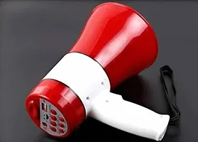 Portable 30W Handheld MegaPhone Recording Loud Speaker SD-Card  USB Support Handheld Megaphone PA Bullhorn - Built-in Siren - 20 Watt Megaphone RED Indoor, Outdoor PA System&nbsp;&nbsp;(30 W)_MP134-MegaPhone54-thumb2