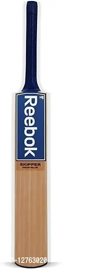 RK Skipper Poplar Willow Cricket Bat, Size-6 (Suitable For Tennis Ball Only)-thumb0