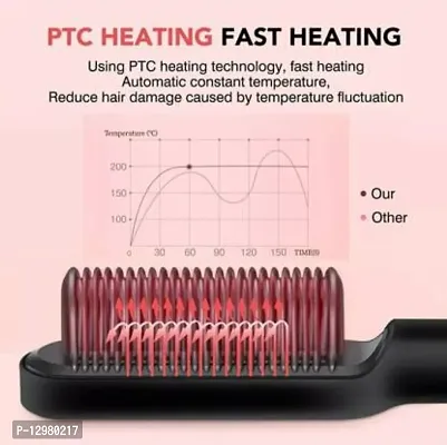 HAIR BRUSH ELECTRIC NOVA HAIR STAIGHTNING COMB HAIR STRAIGHTNER Hair Straightener Brush