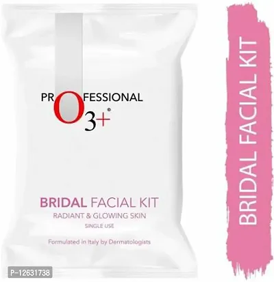 O3+ Bridal Facial Kit For Radiant  Glowing Skin (Single Use) - Suitable for All Skin Typesnbsp;nbsp;(10 x 12 g)