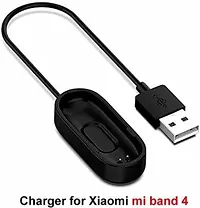 Charger for Fitness Band 0.125 m Power Sharing Cable (Compatible with MI 4 Fitness Band, Black, One Cable 0.15 m Power Sharing Cable&nbsp;&nbsp;(Compatible with Xiaomi MI 4 Fitness Band, Black)-thumb1