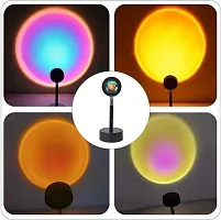 LED Projection Sunset Night Lamp Floor Stand Creative Sun Light 180 Degree-thumb1